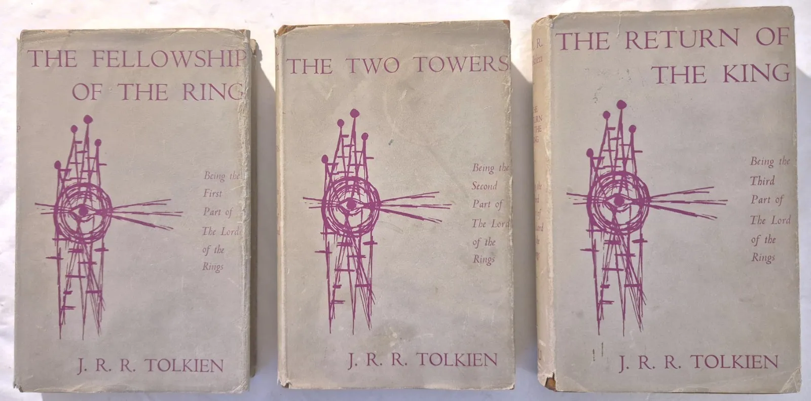 J.R.R. Tolkien, The Lord of the Rings, 1960 Readers Union Set, F/VG