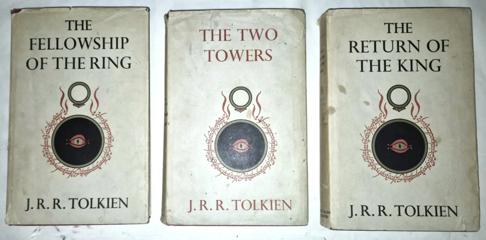 J.R.R .Tolkien, The Lord of the Rings, 1965/66, 15,11,11 Last First Edition Set
