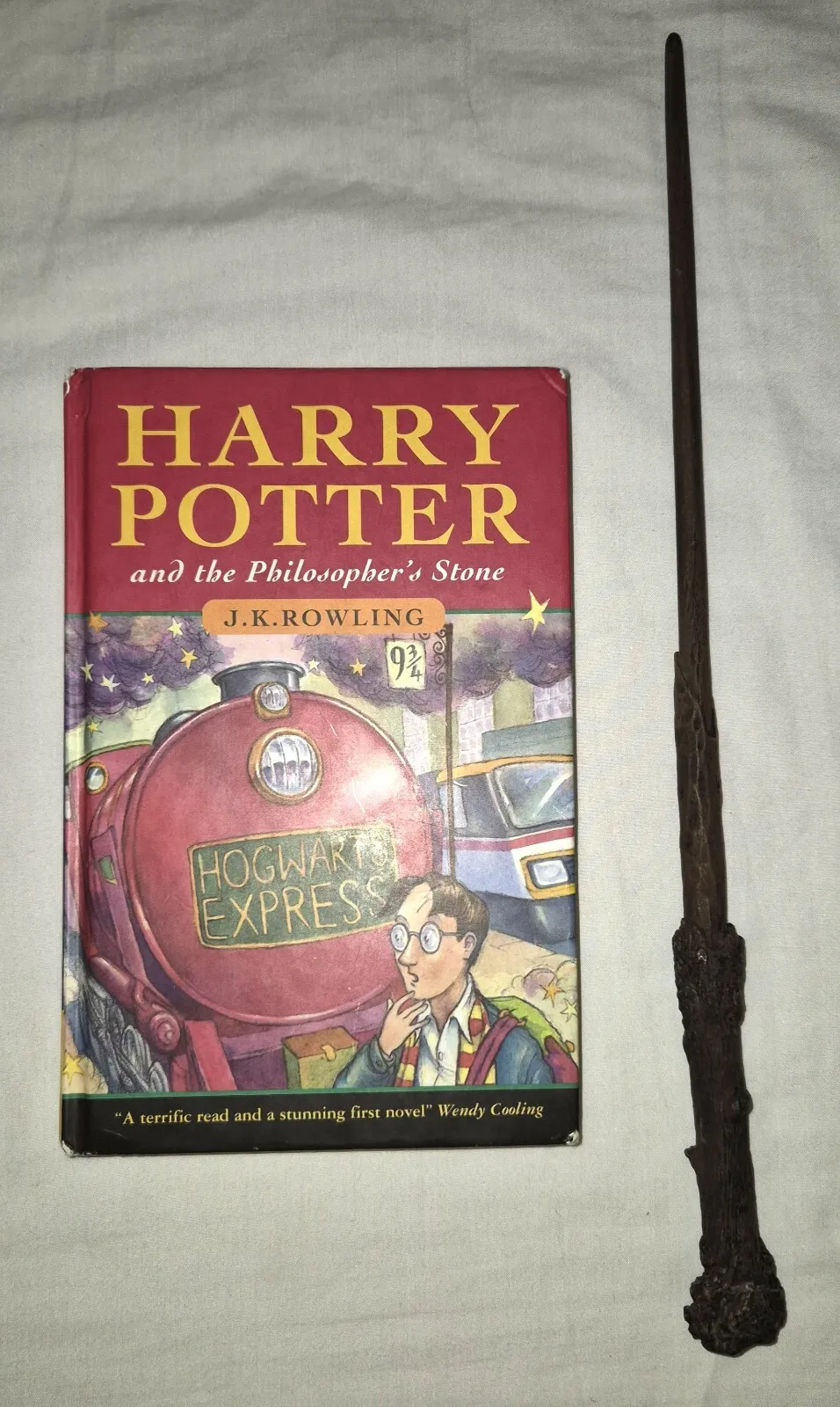 Harry Potter and the Philosopher's Stone 1st/1st with Original Movie Wand