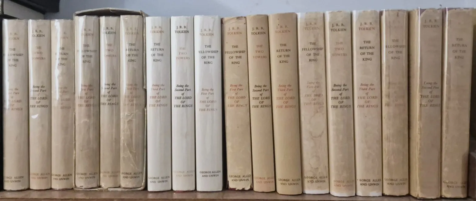 The Lord of the Rings, 1961 Set, Impr. 11, 8, 7 Fine/fine, w/Slipcase, view 4