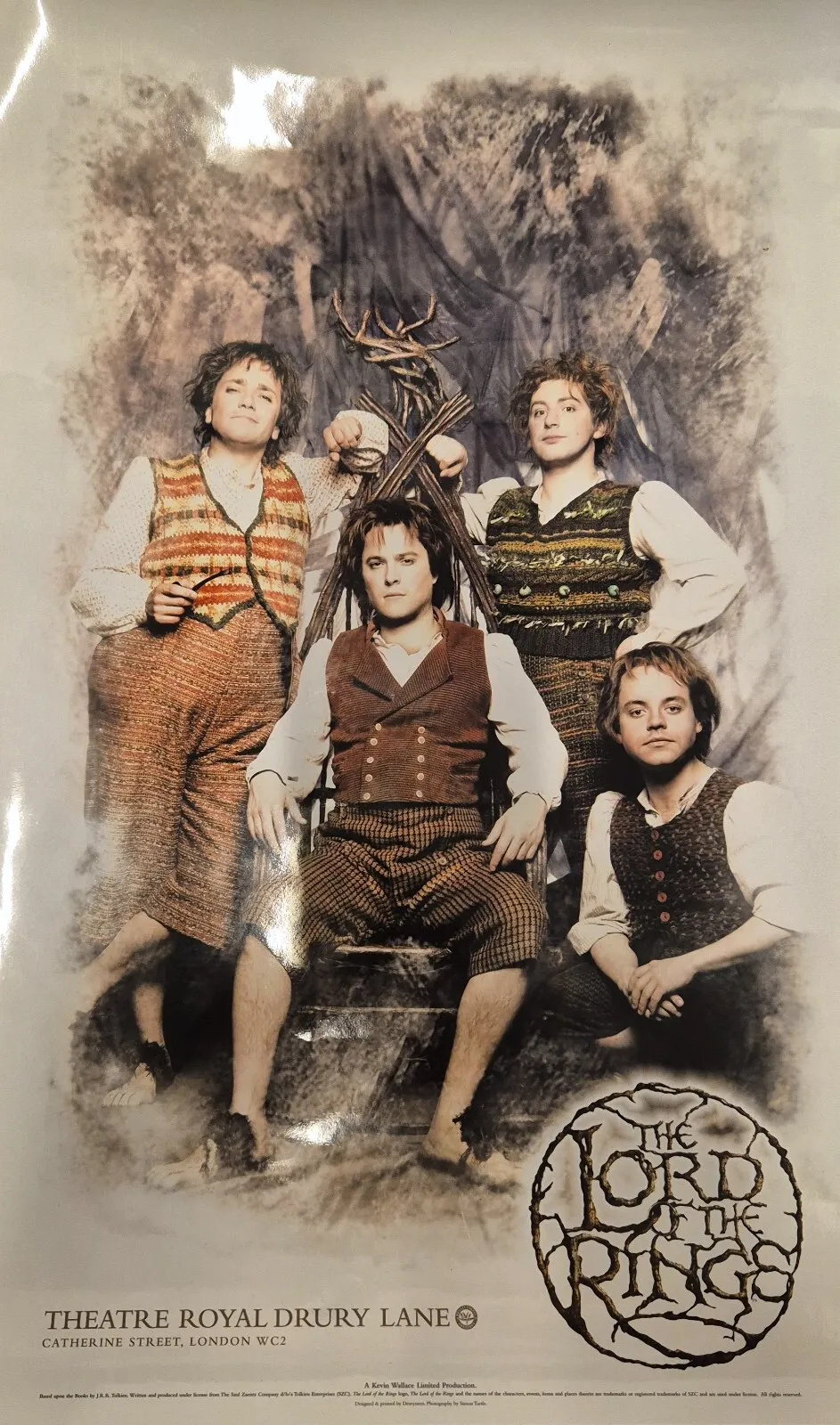 Tolkien, Advertising Poster for Theatre Royal Production, The Lord of the Rings