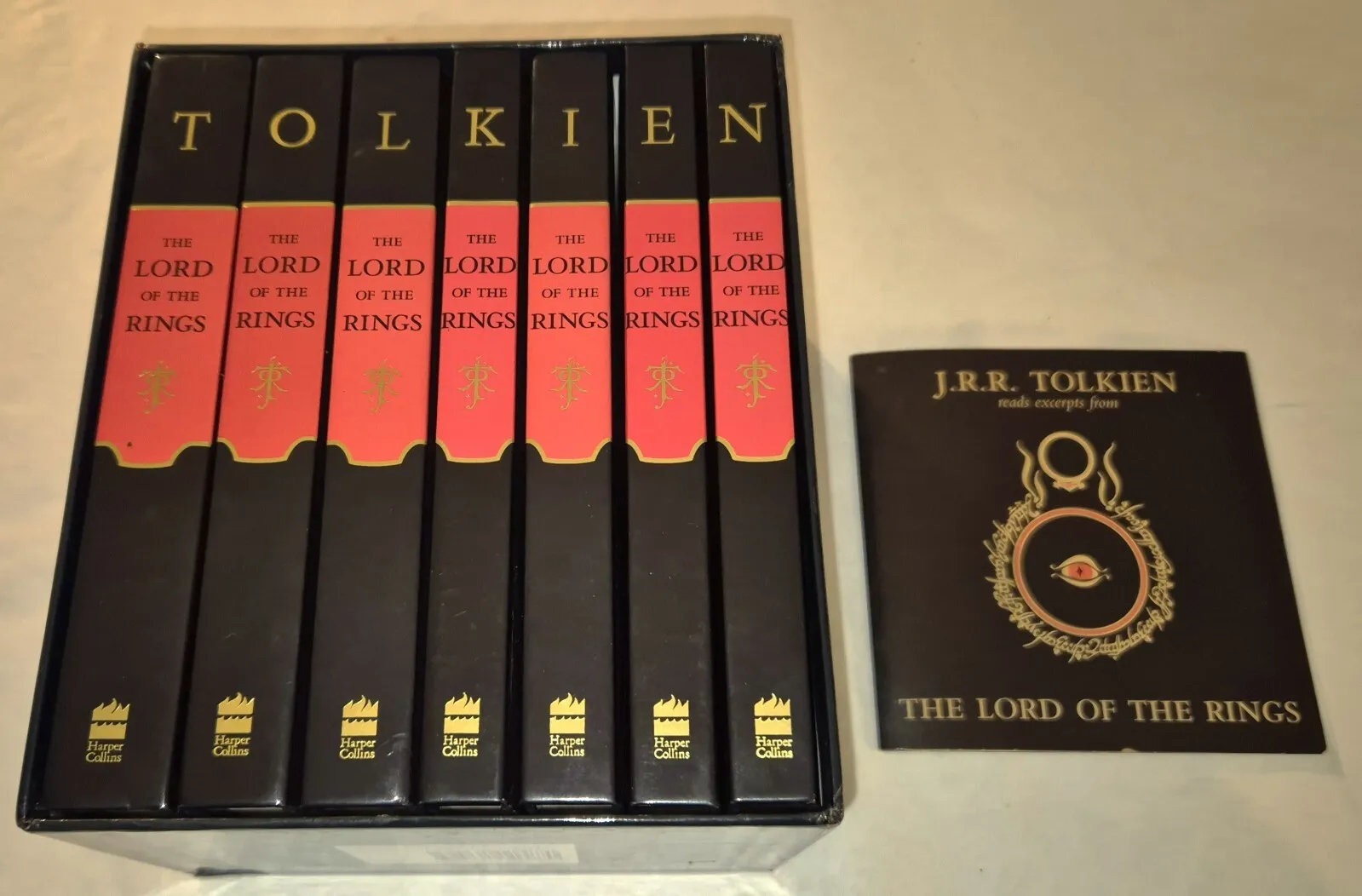 JRR Tolkien, The Lord of the Rings, Millennium Edition w/CD
