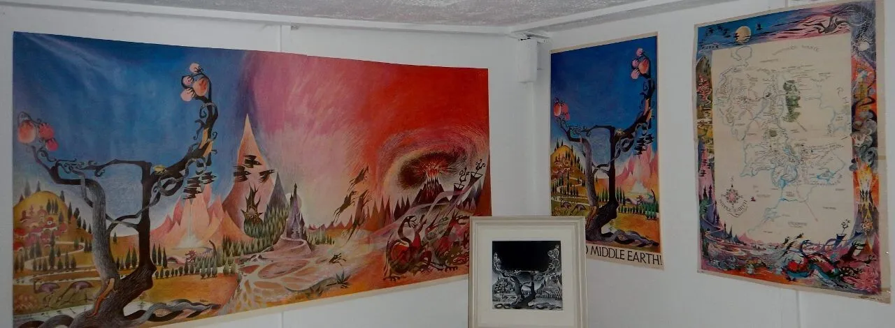 J.R.R. Tolkien, 1965 Ballantine Poster Set, Fine, Art by Remington